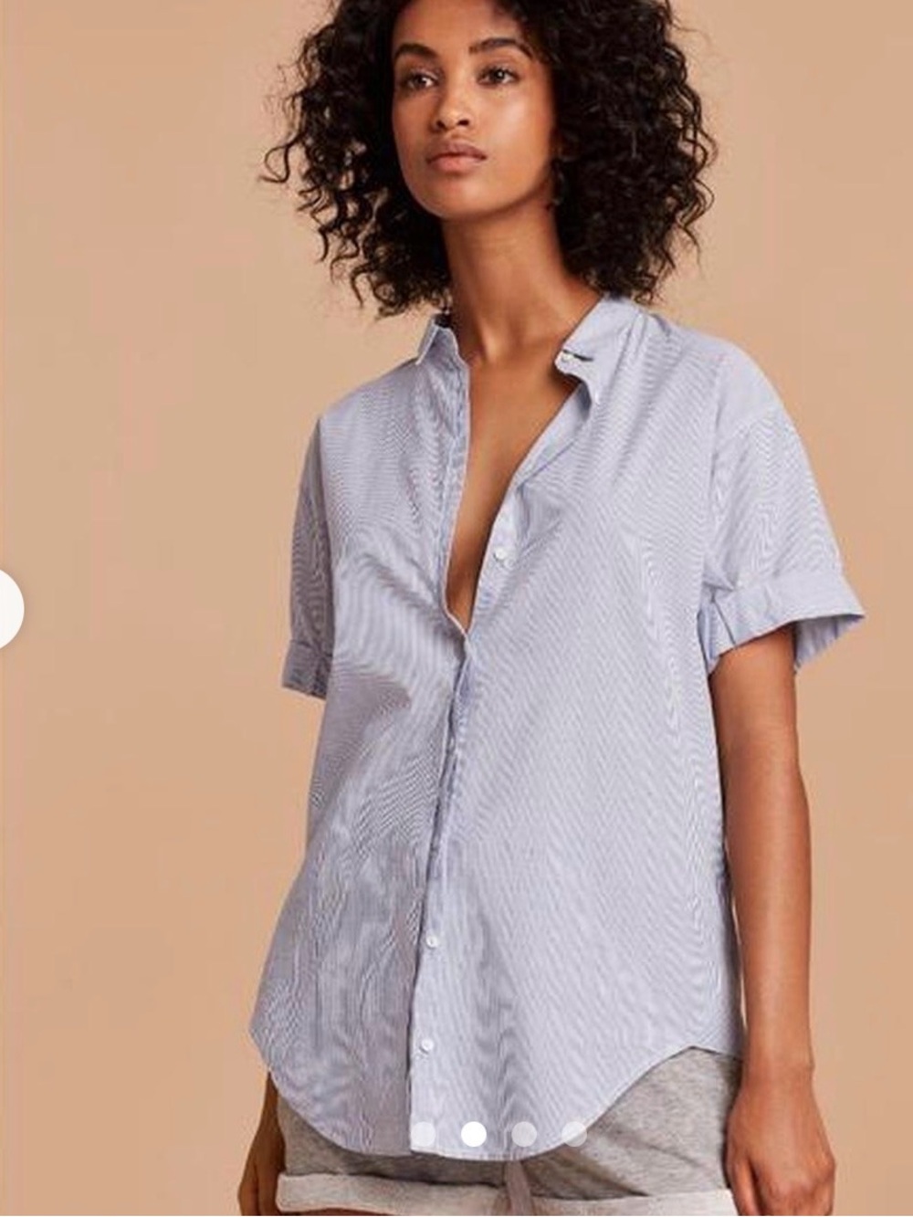Aritzia Community | Howley Short Sleeve Blouse S